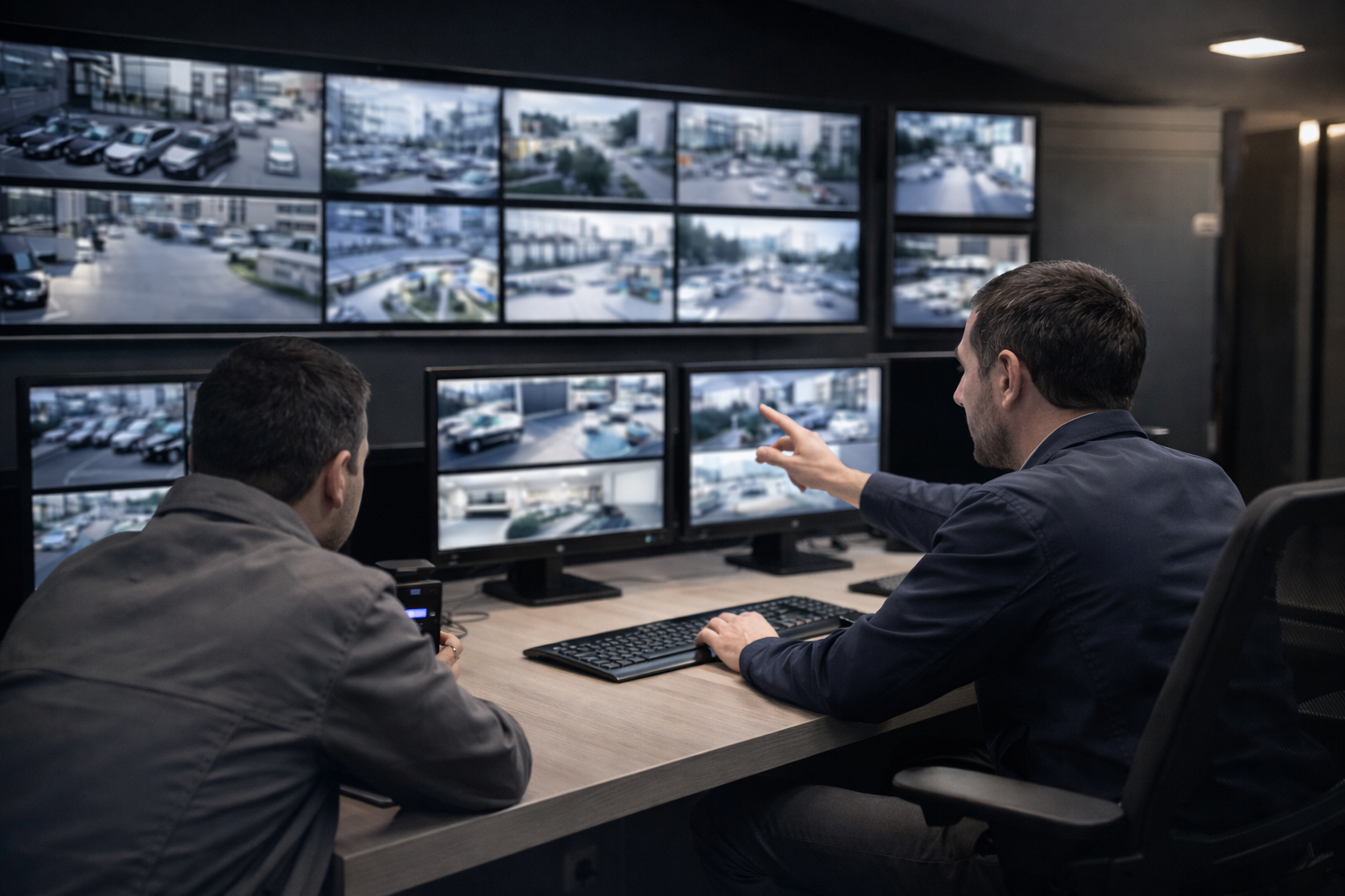 CCTV control room